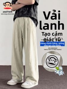 Paul Frank | Quần Lửng Thoáng Mát Mùa Hè Từ Vải Linen