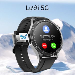 Đồng Hồ Thông Minh LM01 Hỗ Trợ Mạng 4G Với Khe Cắm SIM Màn Hình AMOLED 1.43 Camera 200W GPS Wifi Hệ Điều Hành Android Chức Năng Theo Dõi Sức Khỏe Và Giấc Ngủ