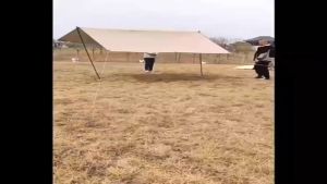 GEARBEST Automatic Camping Tent for Family 2-4 Person Waterproof Sun Protection UV Outdoor Double Layer