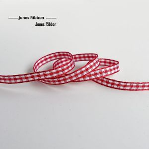Scottish Red Plaid Ribbon Christmas Gift Packaging Decoration Satin Ribbon Square Grid Bird Weave Ribbon Home Fabric DIY