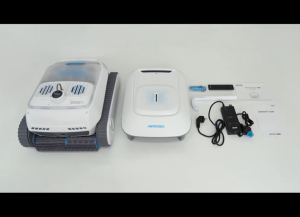 AIRROBO PC402/PC200 Pool Cleaner 2in1 Cordless Robotic Pool Vacuum Cleaner with App contr【Exclusive】