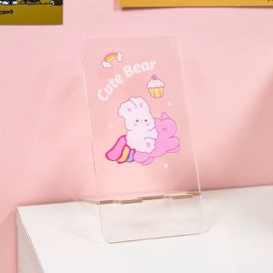 Tempat Tatakan Stand Handphone Hp Bening Dengan Bentuk Unik Dan Lucu 0Q65