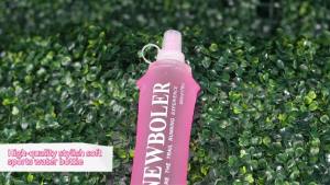 NEWBOLER Water Bottle TPU Collapsible Soft Flask Outdoor Sport Hiking Camping Running Portable Soft Water Bottle 150/250/500ml