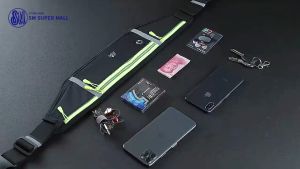 【Japanese Original】Waist Bag Adjustable Fast Dry Fanny Pack Breathable Runner Belt for Jogging Sports Bag