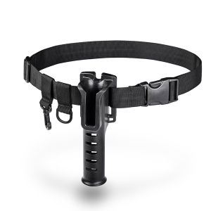 【Cozyhome2】Portable Fishing Rod Waist Belt Carry Strap Band Outdoor Tackle Travel Holder