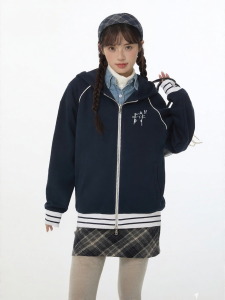 Gbiaior | Navy Stylish Versatile Cardigan