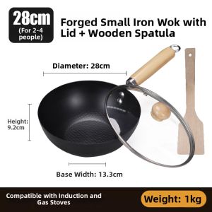Non-Coating Easy-Use Small Frying Pan for Single Serve