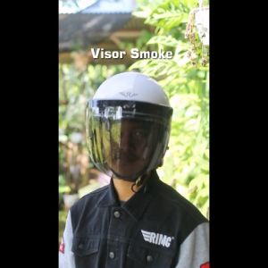 Cara Menginstal Kaca Snail Original PNP ke Helm RIMC