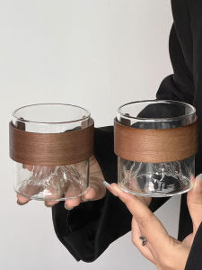 Cốc Cà Phê Americano Ice Mountain View Fuji Mountain Cup Cốc Đựng Đồ Uống Chịu Nhiệt Độ Cao Cốc Thủy Tinh Dùng Tại Nhà Cốc Thủy Tinh Chịu Nhiệt