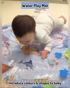 Baby Water Play Mat Inflatable Training Crawl Mat  Slapped Pad Playmat Cushion Slapped Pad Water Kusyen Kembung Air