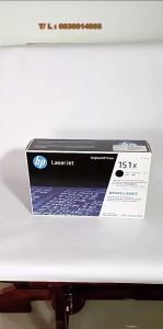 HP 151X หมึกแท้  W1510X Black สีดำ หมึกมาก Pro 4003dw (2Z610A) 4003dn (2Z609A) MFP 4103fdw (2Z629A)