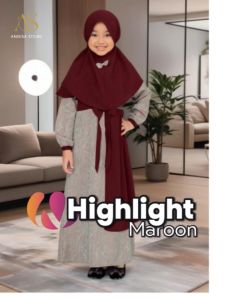 BAJU GAMIS SET HIJAB ANAK DAN OUTFIT DAILY FRESH & CUT