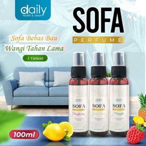 DAILY PERFUME SOFA / PARFUME SOFA 100ML ANTIBACTERIAL / SPRAY PENGHARUM SOFA / CAIRAN PENGHILANG BAU SOFA