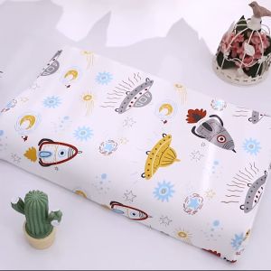 1PC Pillow Cover Natural Latex Pillowcase Cotton Breathable Baby Pillow Case 27*44cm/30*50cm Cartoon Pattern Home Decoration Kids Pillowcase Childrens Products
