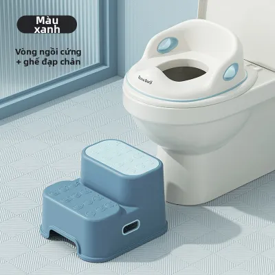 BEIMADUOJI | Bệ ngồi toilet có nệm cho trẻ em cỡ lớn
