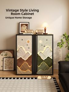 Vintage Luxurious High-Grade Iron Sideboard