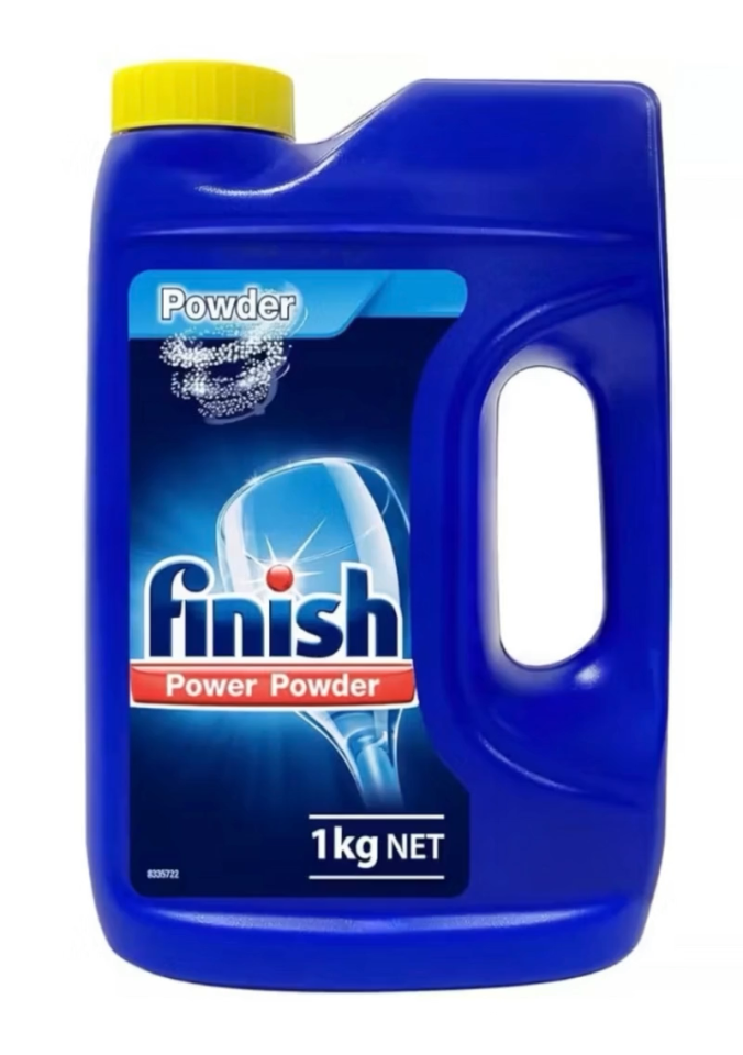 Finish Dishwasher Machine Power Powder Detergent 1kg