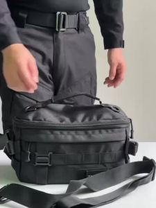 Túi Đeo Vai Chiến Thuật Nam Chống Nước Ba Lô Đi Bộ Đường Dài Bền Chắc Túi Đeo Chéo Ngực Cho Hoạt Động Ngoài Trời Chất Liệu Nylon Phong Cách Art Deco