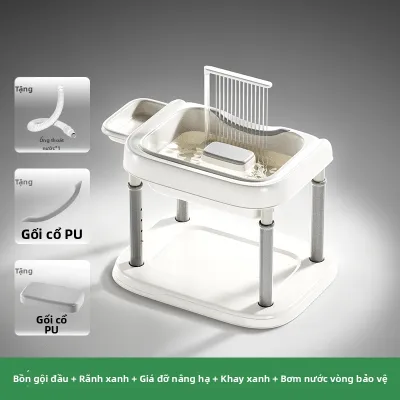 TOHAPPY | Chậu gội đầu chuyên dụng tại nhà cho bà bầu mẹ ở cữ người già và bệnh nhân nằm liệt
