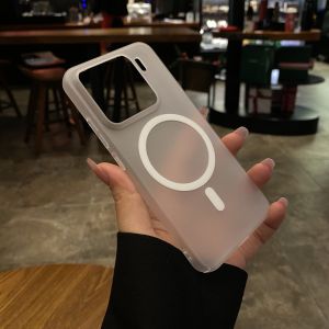 Ultra-Thin Magnetic Wireless Charging Case for Xiaomi 15 pro Anti-Fingerprint Matte Finish Shock-Resistant Simple And Elegant Design