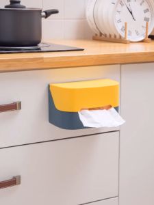 กล่องทิชชู่อเนกประสงค์ กล่องใส่กระดาษทิชชู่ ที่เก็บกระดาษทิชชู่ กล่องใส่ของอเนกประสงค์