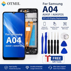 TFT LCD for Samsung Galaxy A04 Display Touch Screen Replacement for Samsung A04 A045 A045F A045M Replace Display With Tools