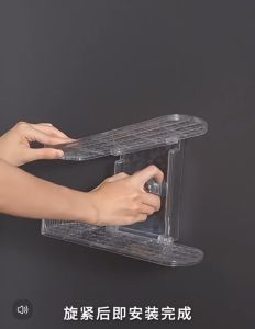 Adjustable shoe rack wall mounted high beauty with foldable design moisture proof and waterproof