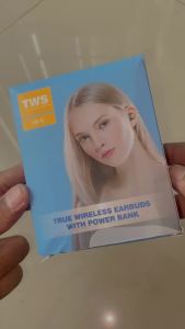 JA F9-5 TWS HEADSET BLUETOOTH GAMING NIRKABEL POWERBANK INCLUDED