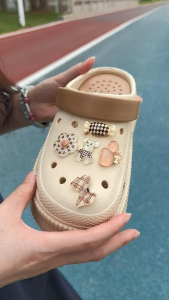 GUIRENNIAO - Sandal EVA Peninggi Pantai Anti Slip Mode Luar Ruangan Kartun Pita Lucu Anak Perempuan Dan Anak Sandal Kreatif Serbaguna Baru Untuk Wanita