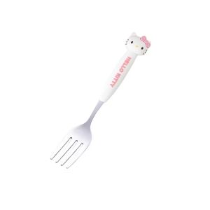 Hello Kitty Stainless Steel Spoon Forks anime Cinnamoroll Melody Portable Utensils Feeding Tableware Set Girls Kids Gift