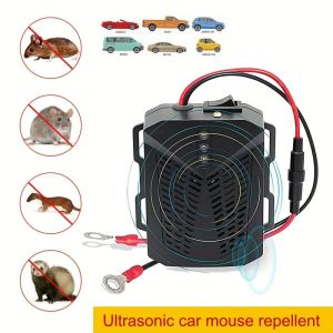 1PCS Ultrasonic Mouse Repeller Rat Rodent Deterrent for Car Wires Engine Pest Control
