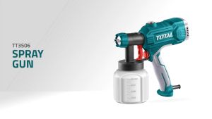 TOTAL กาพ่นสี ปืนพ่นสี กาพ่นสีไฟฟ้า 450W รุ่น TT3506 [ SPRAY GUN ]