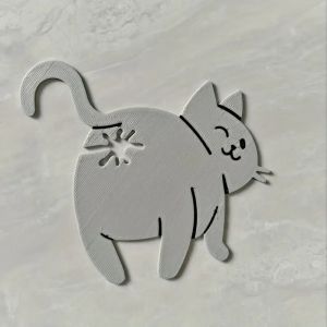 2 Chiếc Kẹp Túi Hình Mông Mèo 3D In Hình Ngộ Nghĩnh Dụng Cụ Nhà Bếp Để Kín Kín Khoai Tây Chiên & Thực Phẩm Quà Tặng Độc Đáo Dễ Thương Dành Cho Người Yêu Mèo Dùng Trong Nhà