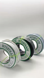 ยางหุ้มกระจก 6มิล 2 หุน เบอร์ 01 ( เทา ชา ดำ ) [ยาว25เมตร] มรกต Morakot MK