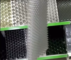 50 ชิ้น100 ชิ้น ถาดเพาะกล้านาโยนถาดเพาะชำ ถาดเพาะเมล็ด434 หลุมPvc ถาดนาโยน ถาดเพาะนาโยน กล้านาโยน นาโยน เพาะกล้านาโยน ผสมสารป้องกัน UV หลุมแต่ละหลุมลึก 1.7 cm