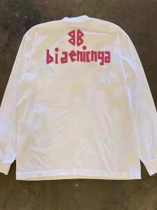 Cocoifashion Oversize American Retro Long Sleeve T-Shirt Street Style Versatile Loose Fit Breathable Cotton round Neck Tee