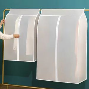 ผ้าคลุมกันฝุ่นอเนกประสงค์1-4ชิ้น ตู้เสื้อผ้าความจุขนาดใหญ่ฝาครอบกันฝุ่นใสป้องกันการเปรอะเปื้อนแขวนเสื้อผ้า