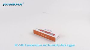 Máy Ghi Dữ Liệu Nhiệt Độ Và Độ Ẩm USB Chống Nước Elitech RC-51H Với Báo Cáo PDF Tự Động Dành Cho Máy Đo Nhiệt Độ Và Độ Ẩm Kỹ Thuật Số Công Nghiệp Chuỗi Lạnh