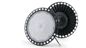 Led High Bay Led Light 500W Warehouse Industrial Lamp High Power Industrial Chandelier Wide Beams Ceiling Light Daylight Dustproof Lampu