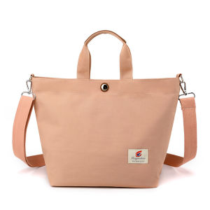 New Arrival Multipurpose Women Bag Fashion Solid Color Tote Nylon Cloth Womens Casual Large Capacity Crossbody Bag Mom Bag