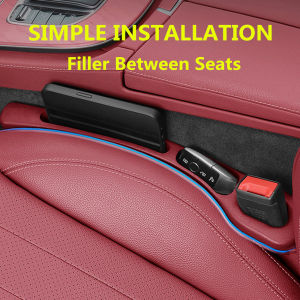 2PCS Universal Car Seat Gap Filler Between Seats Console Organizer Crevice Storage Bag Box Decoration Interior Auto Accessories