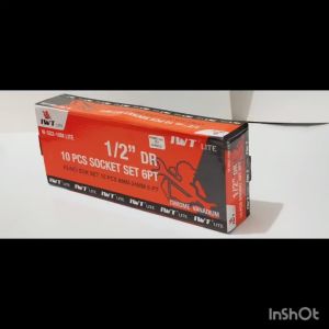 Kunci sok set 10 pcs (8-24 mm) iwt tools japan - DR 1/2" - 6 point