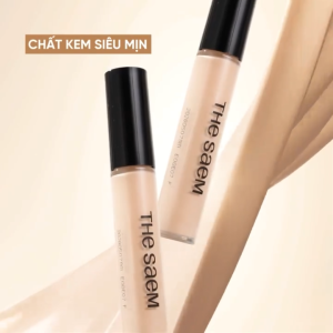 MẪU MỚI Che khuyết điểm chống nắng che phủ cao THE SAEM Cover Perfection Tip Concealer 6.5gr