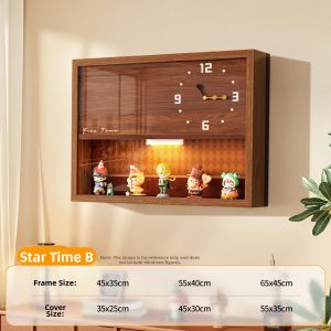 HAOJIUBUJIAN | Dustproof Illuminated Decorative Meter Cover And Figure Shelf