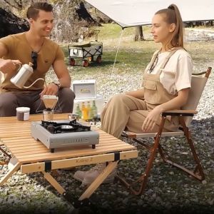 Camping Folding Kermit Chair Aluminum Alloy Support Feet Sturdy Light Lightweight Fishing Healing Kerusi Lipat Camping