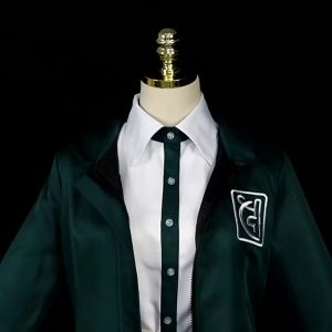 Anime Danganronpa 2 Chiaki Nanami Cosplay Costume Wig High School Uniform Long-sleeved Jacket Halloween Suit