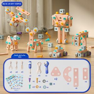 YIXIN | Bộ Đồ Chơi Tuốc Nơ Vít Giáo Dục Ghép Lắp
