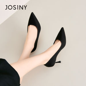 Josiny | Pointed Black Heels 2026 New Commuting Work Shoes