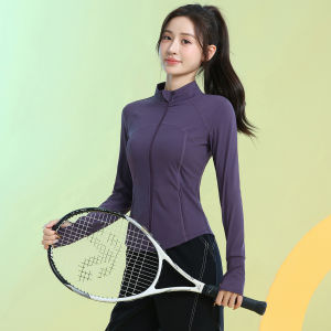 BAISILING | Quick-drying Running Jacket For Women Rear Pocket Phone Storage Long Sleeve
