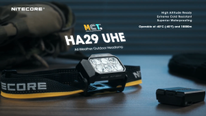Nitecore HA29 UHE MCT 1200L Multiple Color Temperatures Rechargeable Headlamp (100% Authentic)